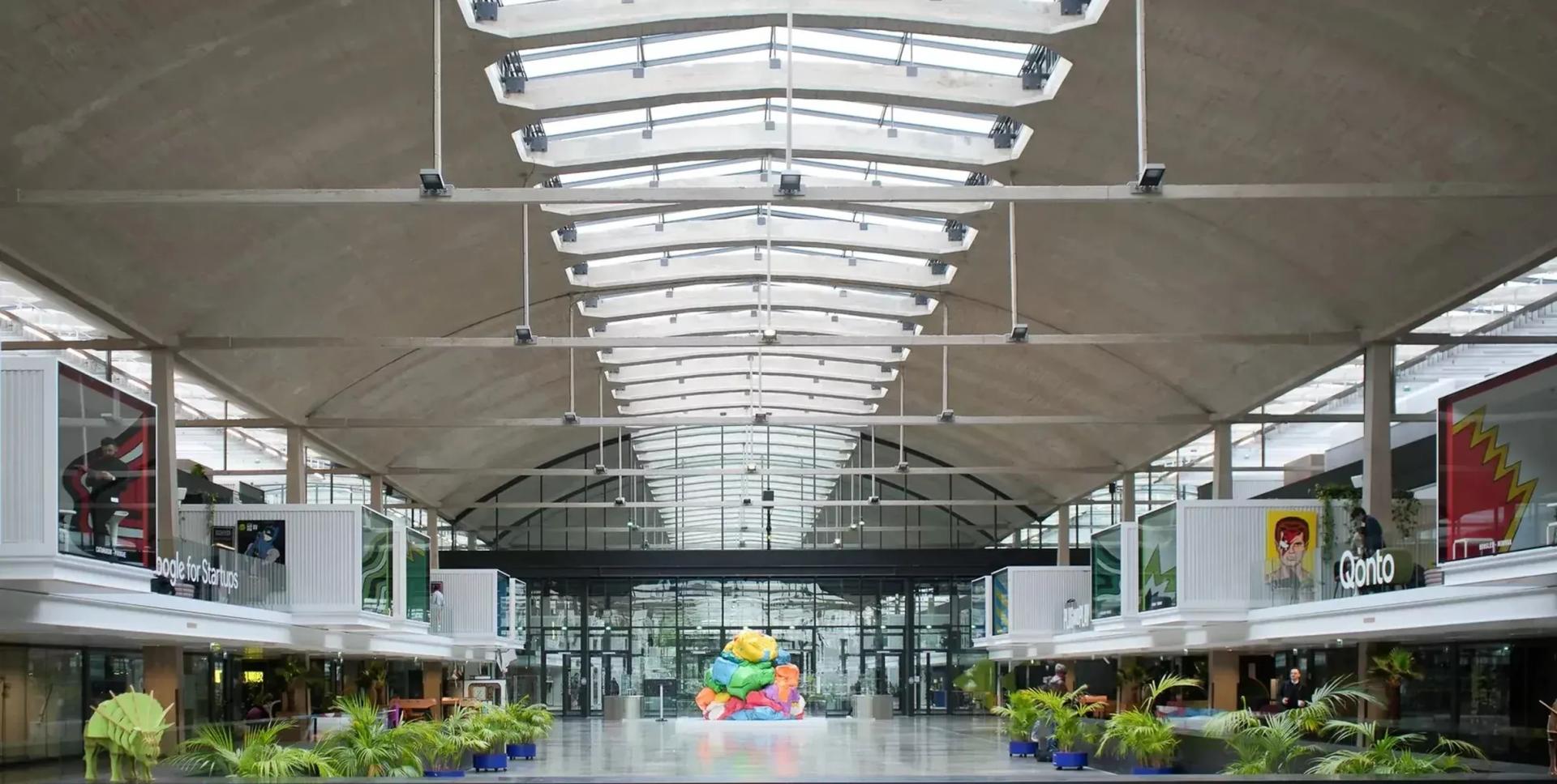 Station F - Vue partielle