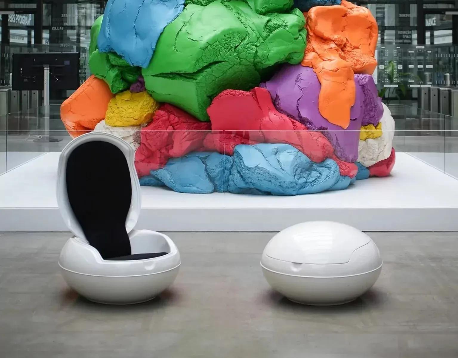 Station F - Vue partielle - Mobilier