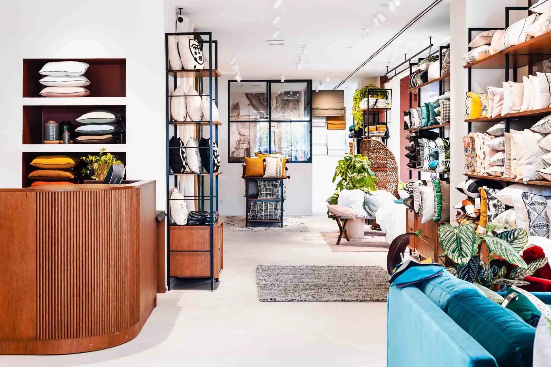 Madura - Intérieur de la boutique 