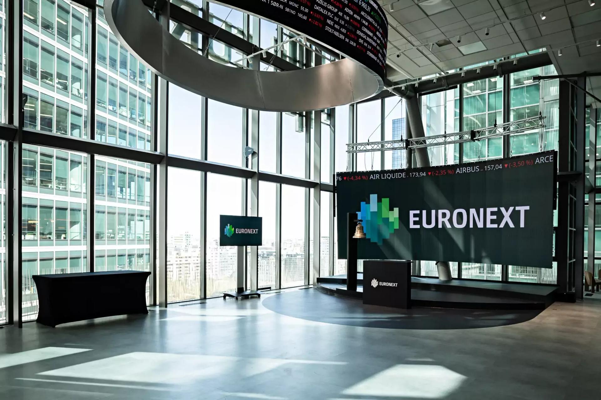 Euronext - Vue partielle