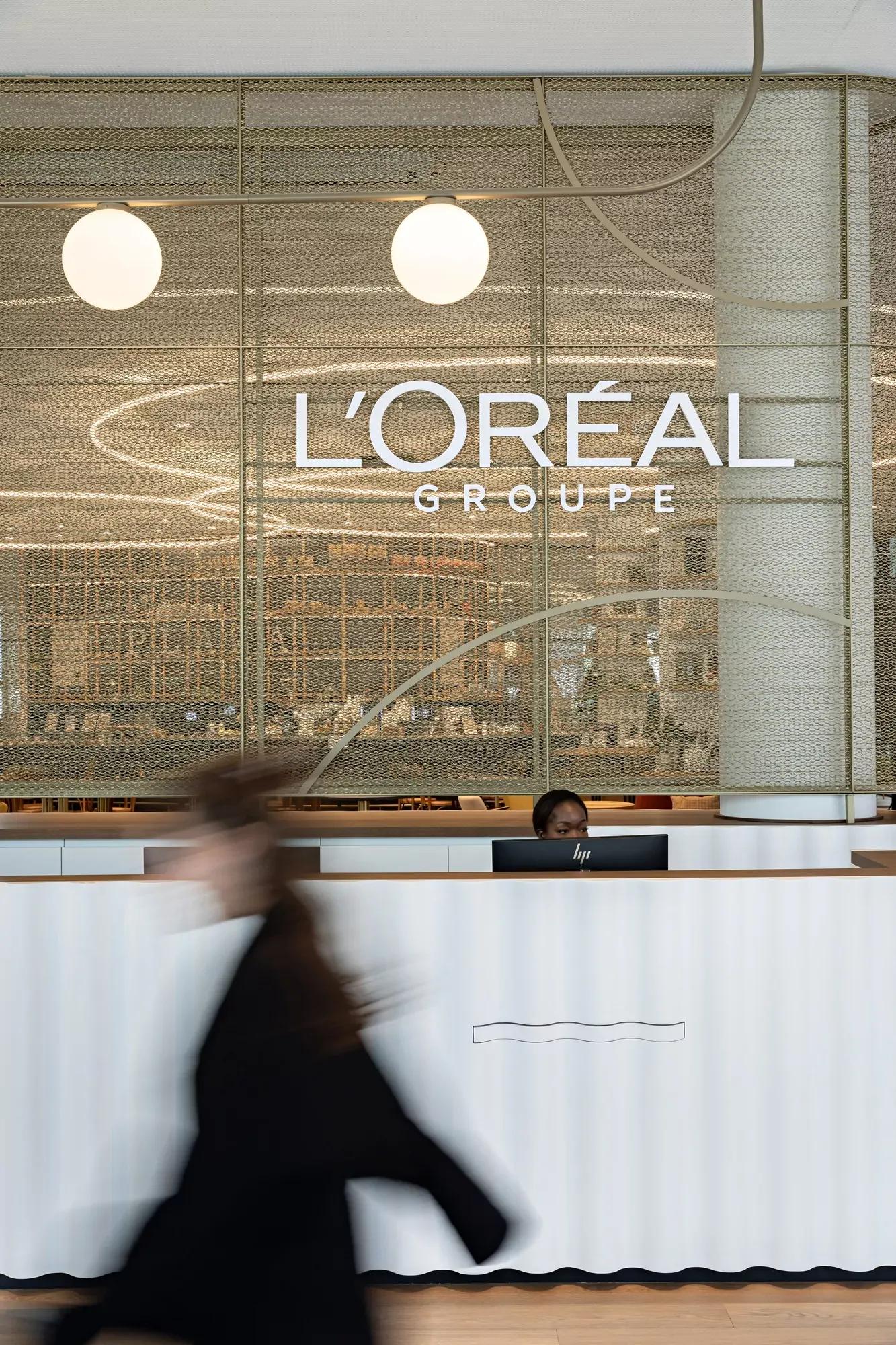 L'Oréal Beauty Tech - Vue du lobby