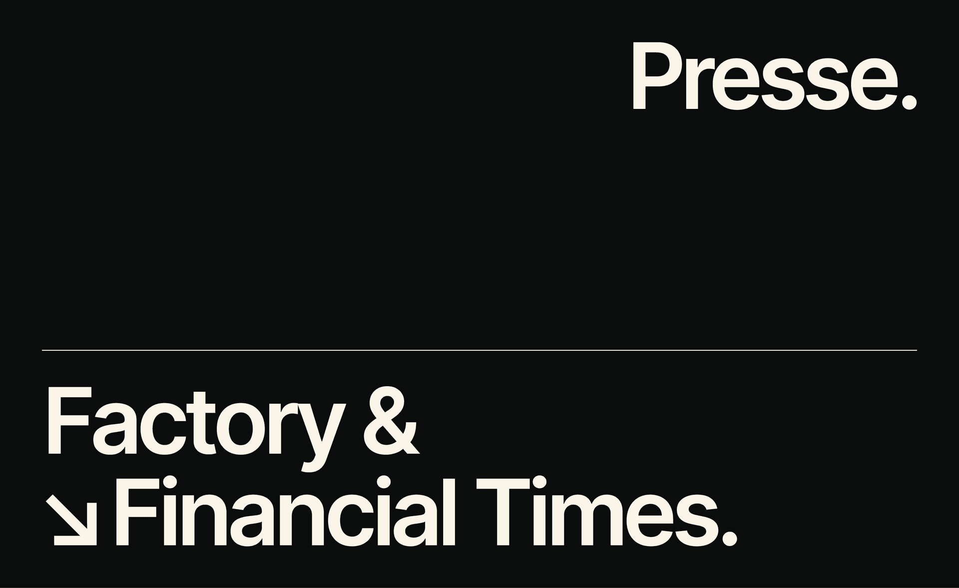 Financial Times Factory